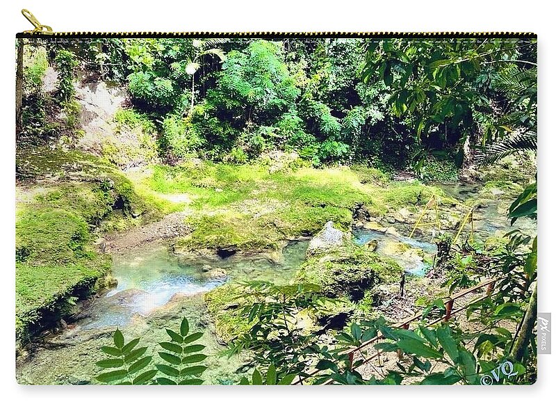 Lush Jungle Stream - Zip Pouch