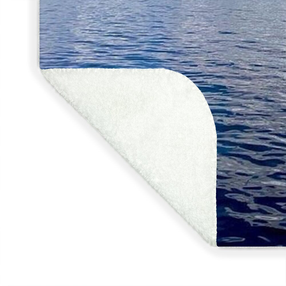 Tranquil Waters with Dolphin - Blanket