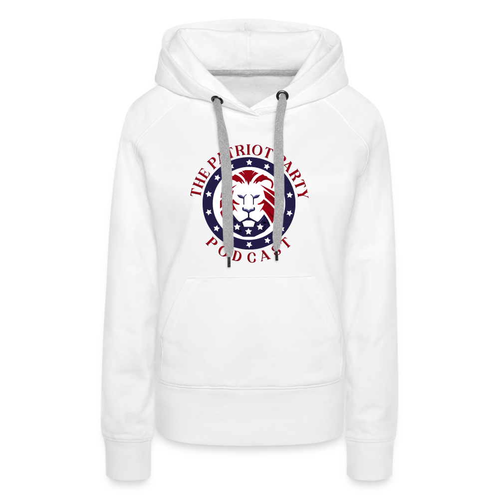 Women’s TPPP Official Logo Premium Hoodie - white