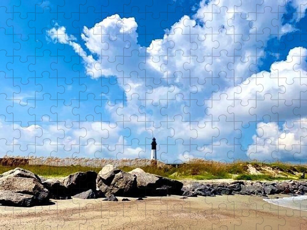 Lighthouse Under Expansive Sky - Puzzle