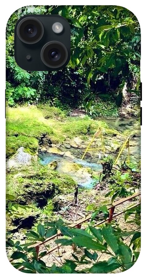 Lush Jungle Stream - Phone Case