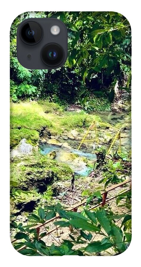 Lush Jungle Stream - Phone Case