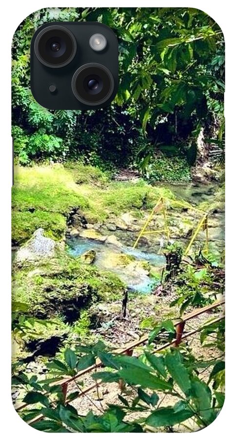 Lush Jungle Stream - Phone Case