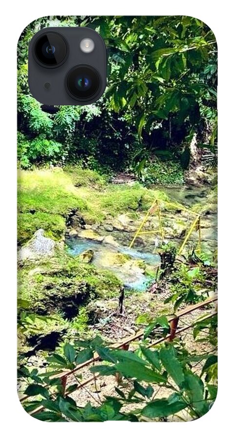 Lush Jungle Stream - Phone Case