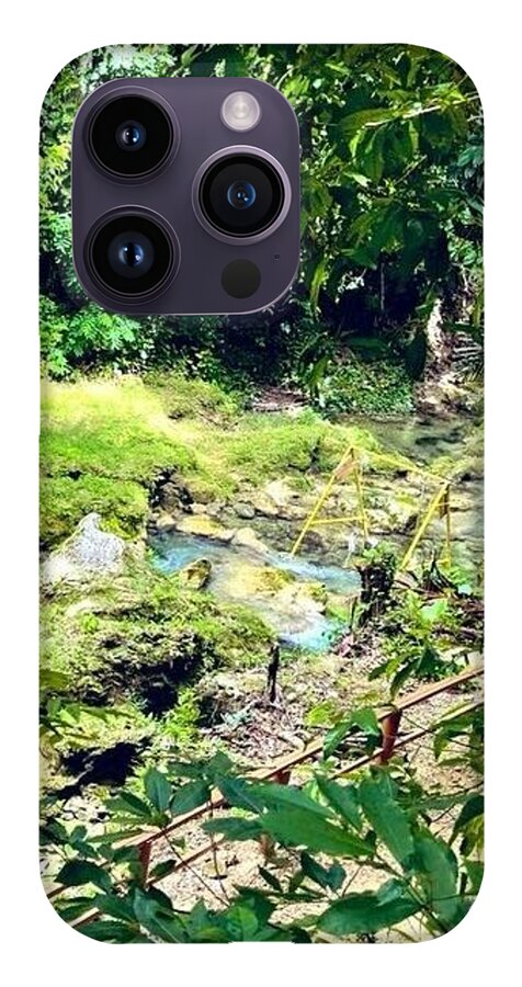 Lush Jungle Stream - Phone Case