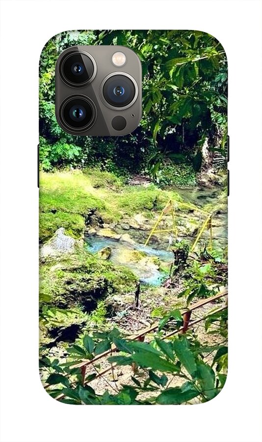 Lush Jungle Stream - Phone Case