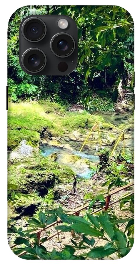 Lush Jungle Stream - Phone Case