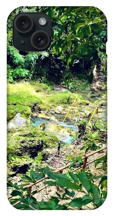 Lush Jungle Stream - Phone Case