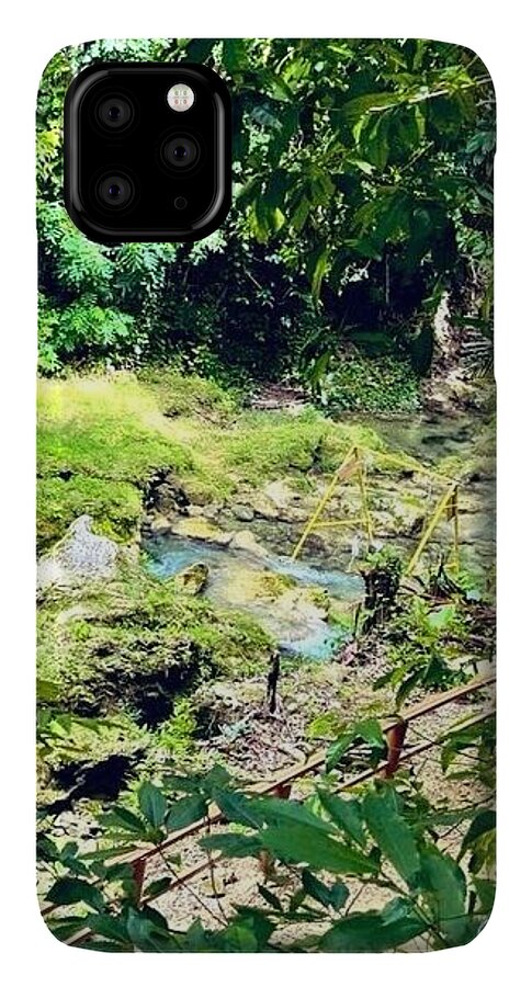 Lush Jungle Stream - Phone Case