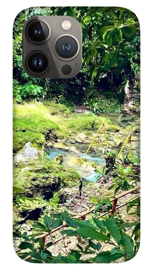 Lush Jungle Stream - Phone Case