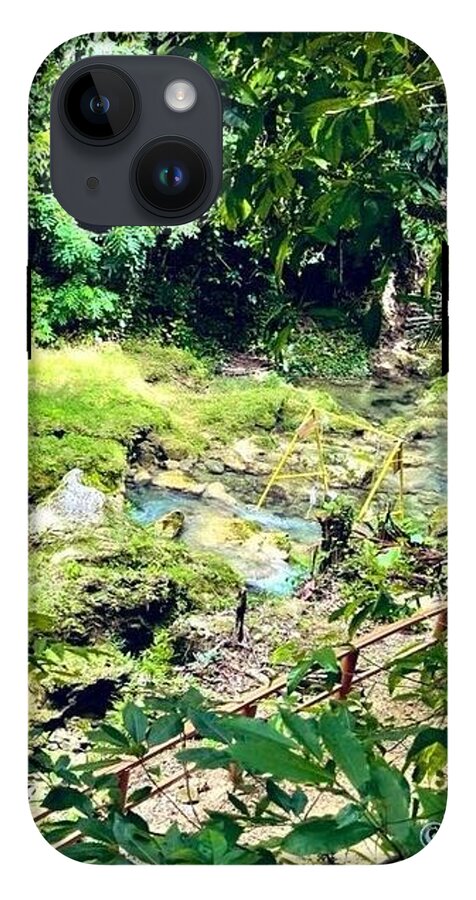Lush Jungle Stream - Phone Case