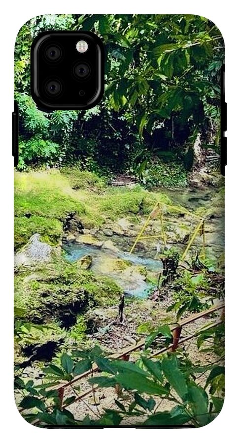 Lush Jungle Stream - Phone Case