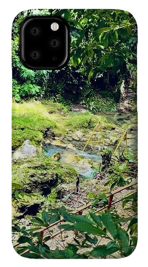 Lush Jungle Stream - Phone Case