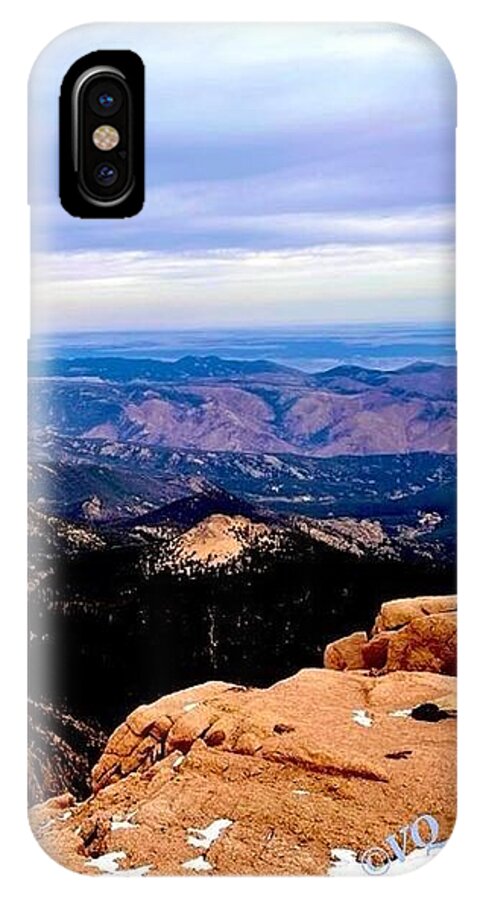 Majestic Mountain Panorama at Dawn - Phone Case