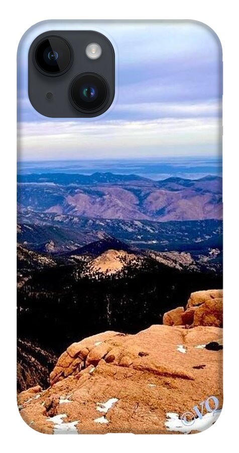 Majestic Mountain Panorama at Dawn - Phone Case