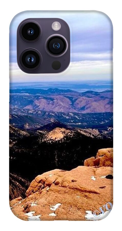 Majestic Mountain Panorama at Dawn - Phone Case