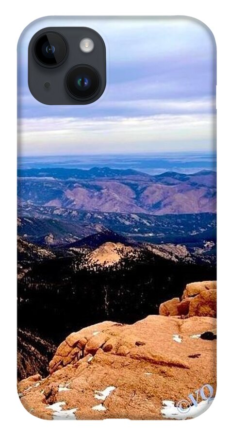 Majestic Mountain Panorama at Dawn - Phone Case