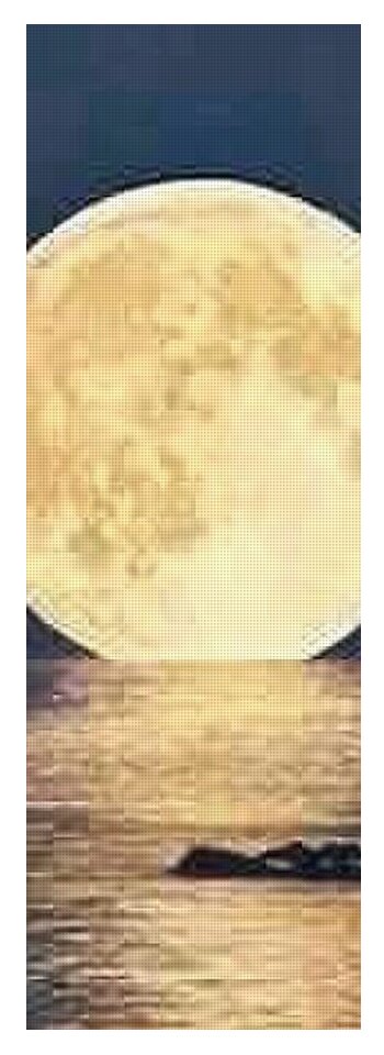 Moonrise Over Tranquil Waters - Yoga Mat