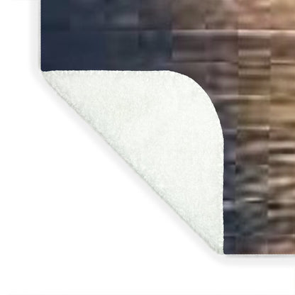 Moonrise Over Tranquil Waters - Blanket