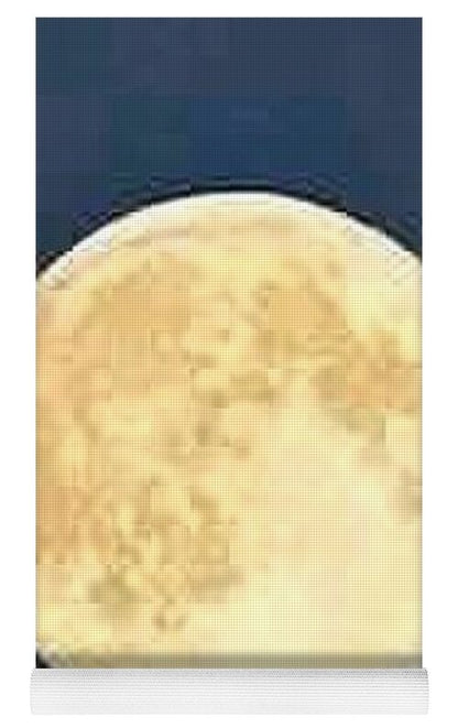 Moonrise Over Tranquil Waters - Yoga Mat