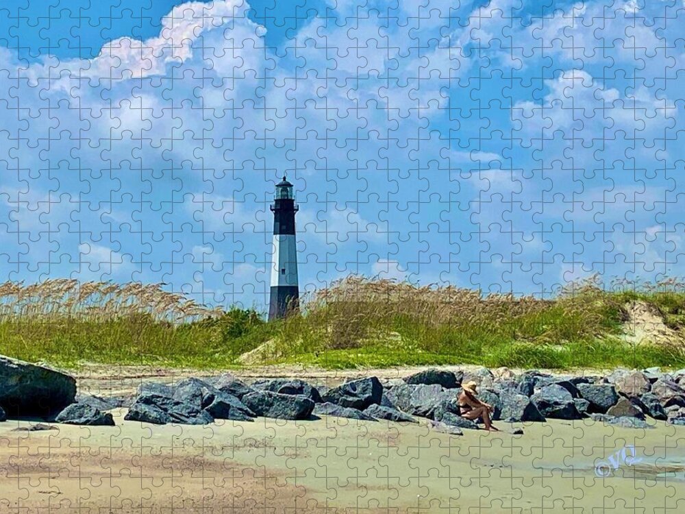 Serene Lighthouse by the Shoreline - Puzzle