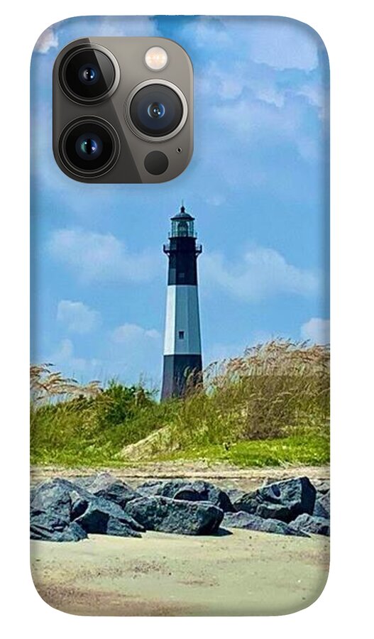Serene Lighthouse by the Shoreline - Phone Case