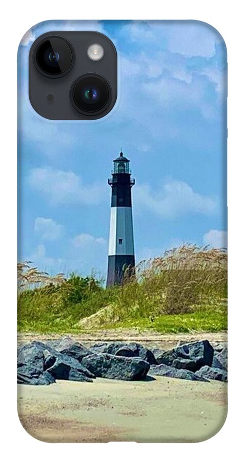 Serene Lighthouse by the Shoreline - Phone Case