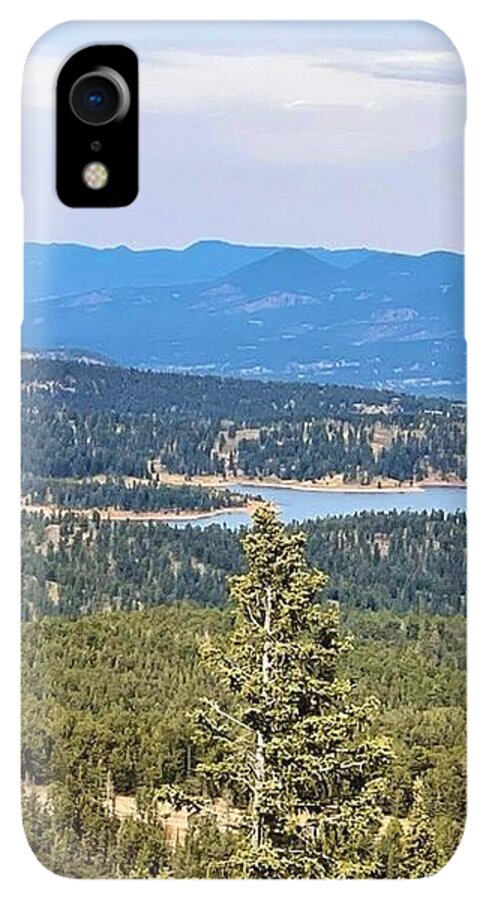Serene Mountain Lake View - Phone Case