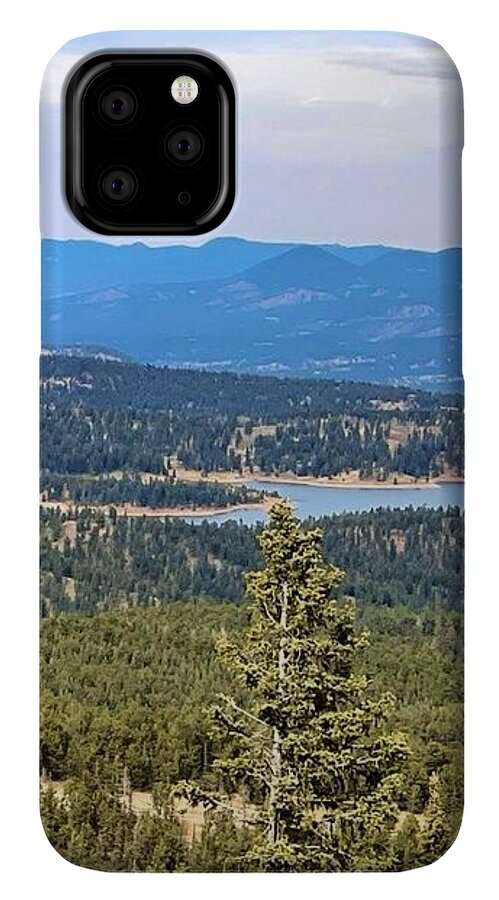 Serene Mountain Lake View - Phone Case