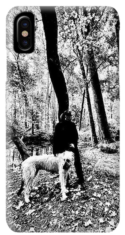 Solitude in the Autumn Woods - Phone Case