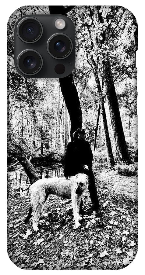 Solitude in the Autumn Woods - Phone Case