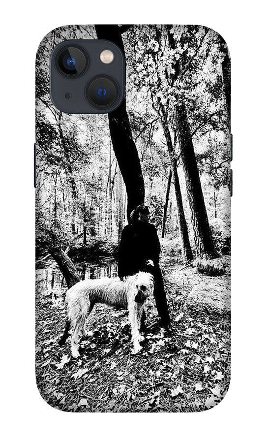 Solitude in the Autumn Woods - Phone Case