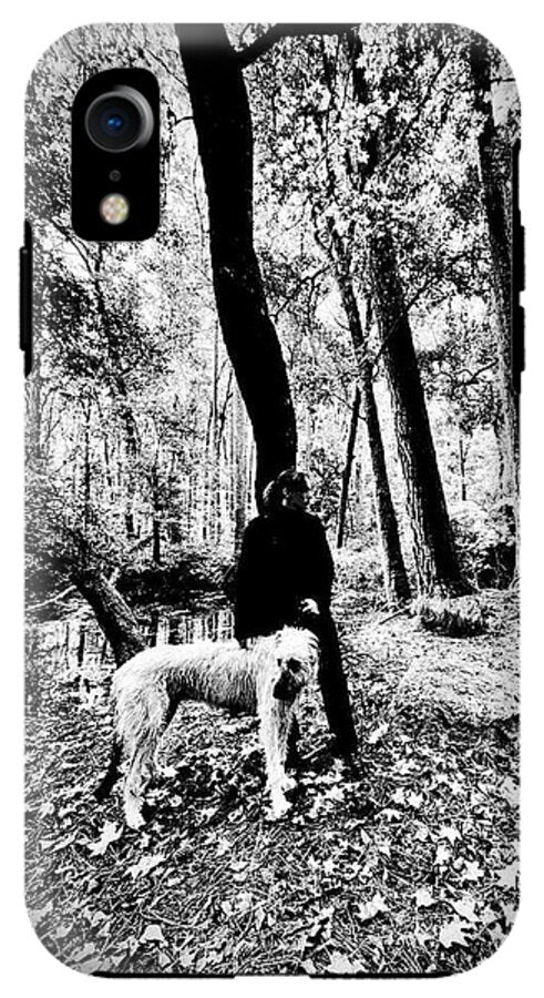 Solitude in the Autumn Woods - Phone Case