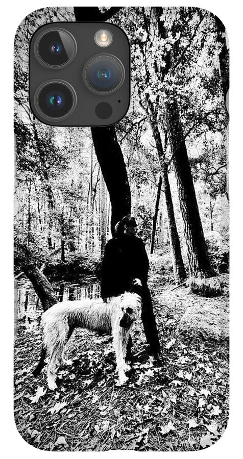 Solitude in the Autumn Woods - Phone Case