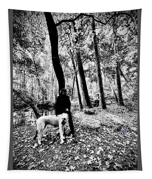 Solitude in the Autumn Woods - Tapestry