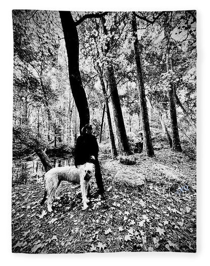 Solitude in the Autumn Woods - Blanket