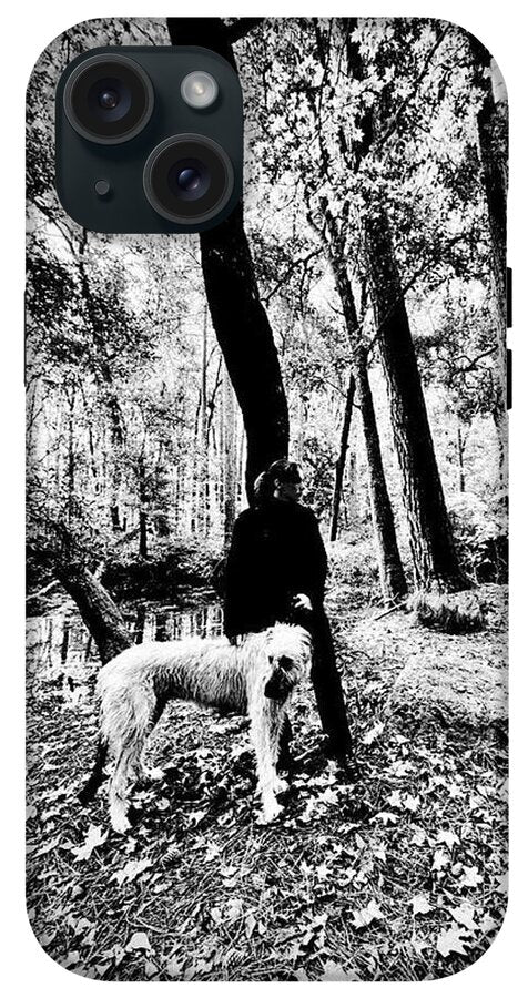 Solitude in the Autumn Woods - Phone Case