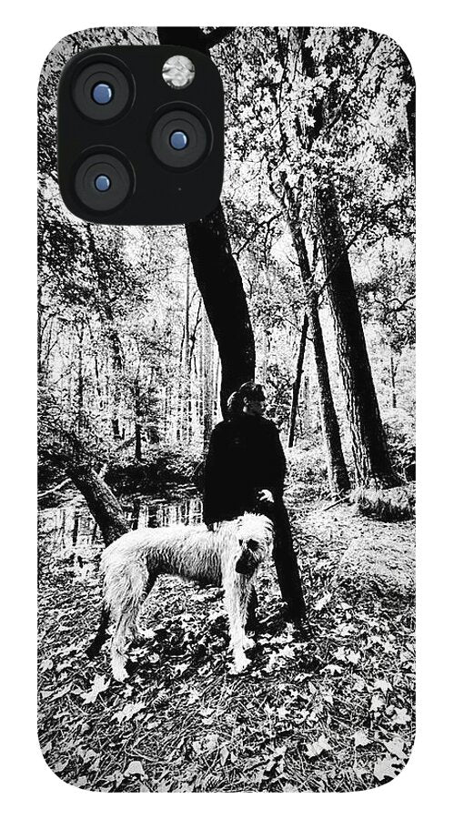 Solitude in the Autumn Woods - Phone Case