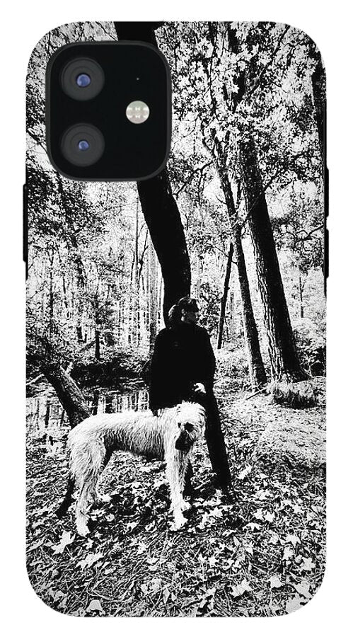 Solitude in the Autumn Woods - Phone Case