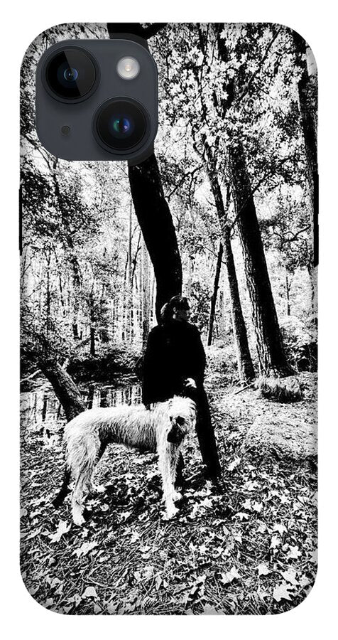 Solitude in the Autumn Woods - Phone Case