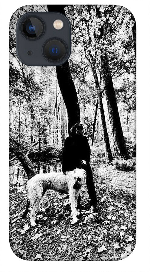 Solitude in the Autumn Woods - Phone Case