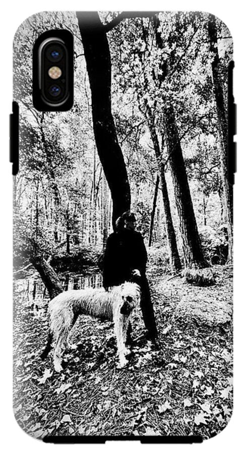 Solitude in the Autumn Woods - Phone Case