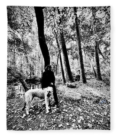Solitude in the Autumn Woods - Blanket
