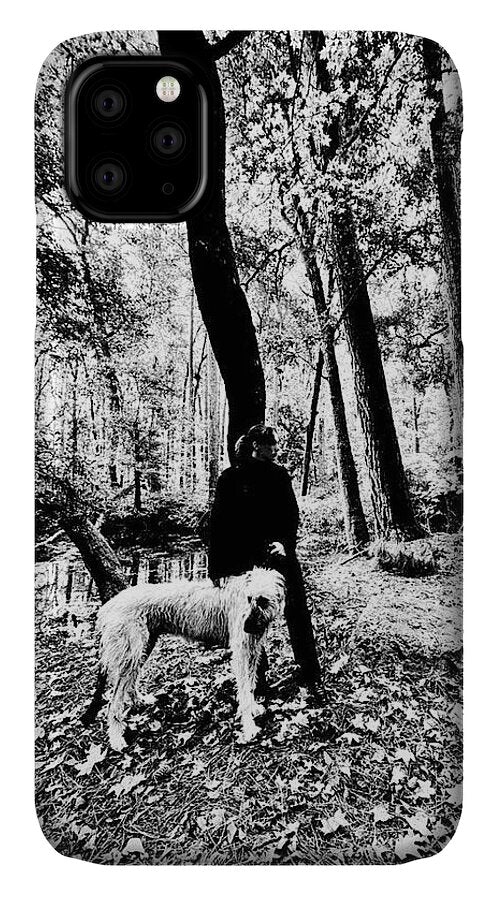 Solitude in the Autumn Woods - Phone Case