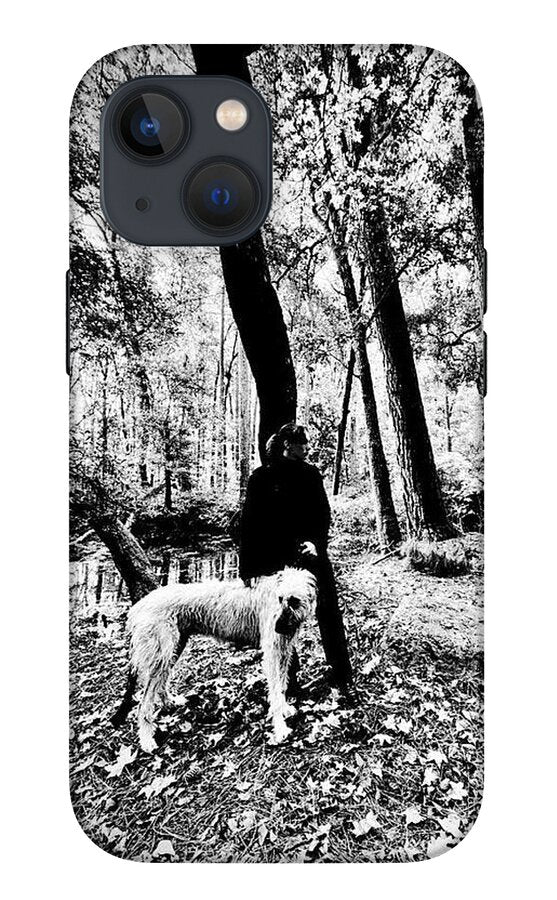 Solitude in the Autumn Woods - Phone Case