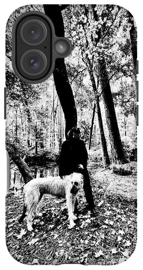 Solitude in the Autumn Woods - Phone Case