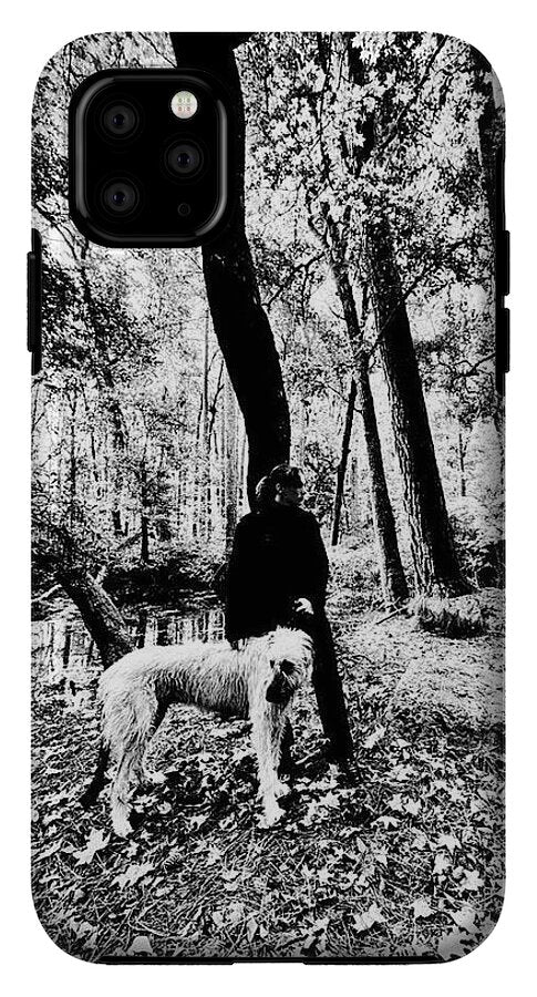 Solitude in the Autumn Woods - Phone Case