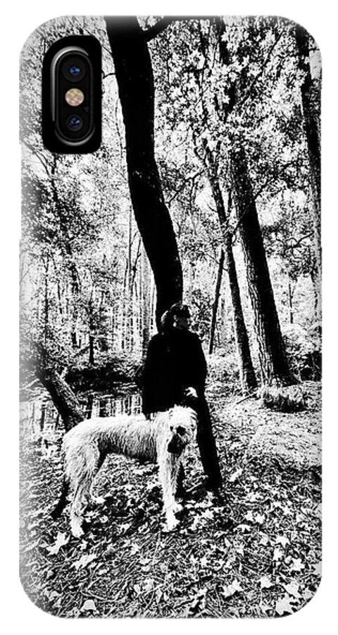 Solitude in the Autumn Woods - Phone Case