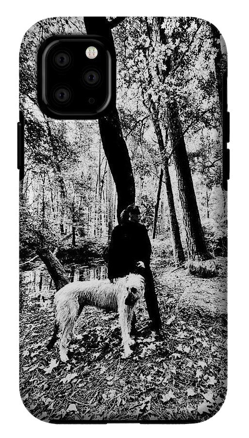 Solitude in the Autumn Woods - Phone Case