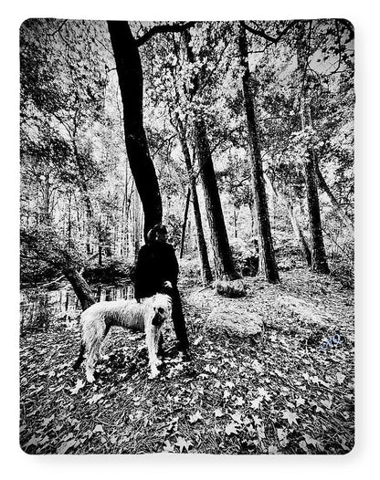 Solitude in the Autumn Woods - Blanket